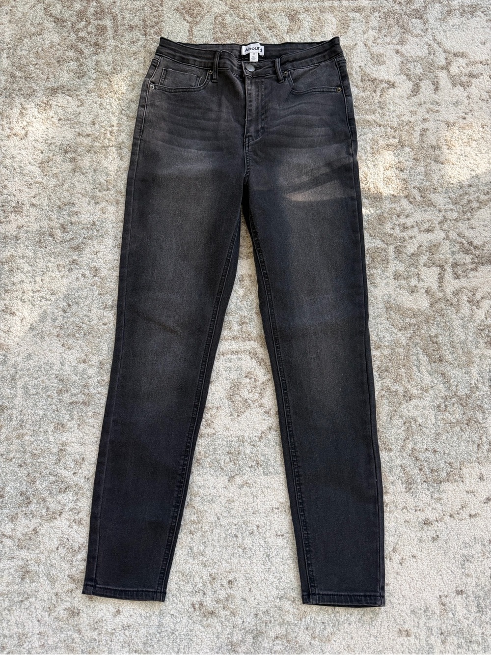 Abound Black High-Rise Skinny Jeans